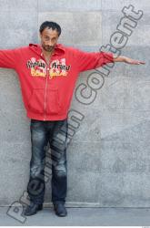 Whole Body Head Man T poses Casual Slim Average Street photo references